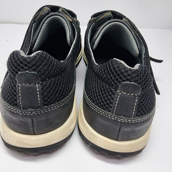 New Feet Medical Footwear Womens 9.5 Black Leather Mesh Comfort Sneakers - Picture 6 of 9